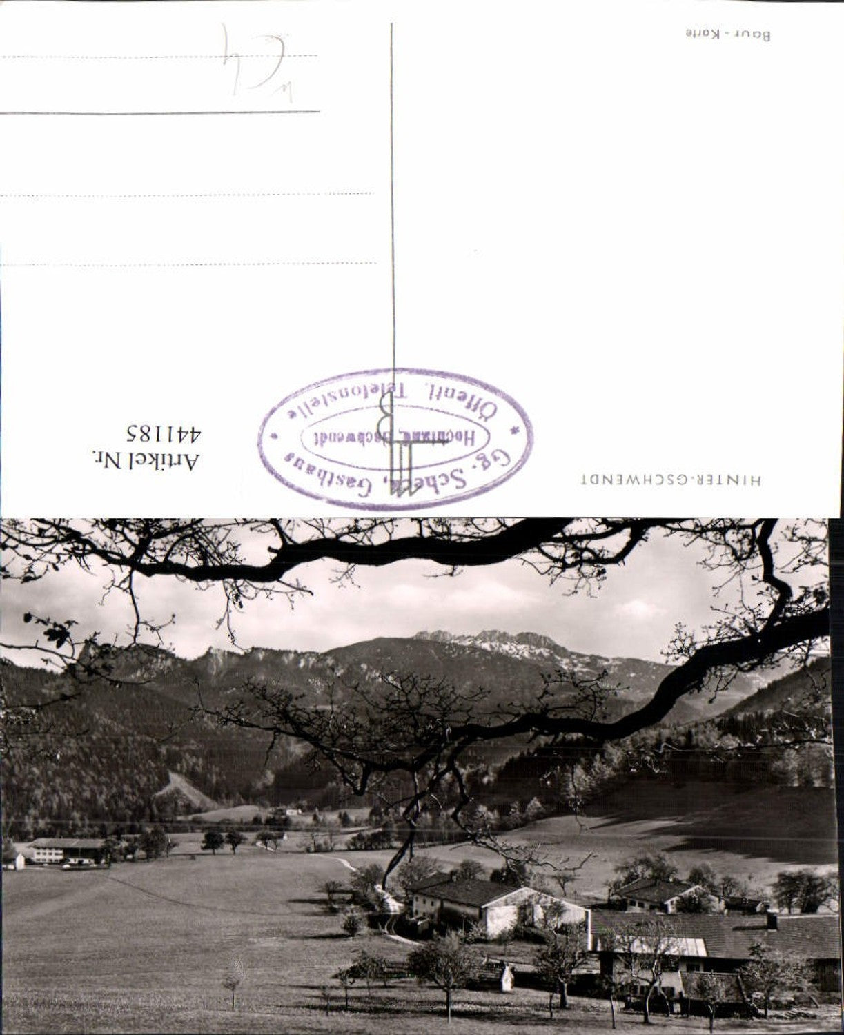 441185,Hintergschwendt b. Aschau Gasthaus Bergkulisse