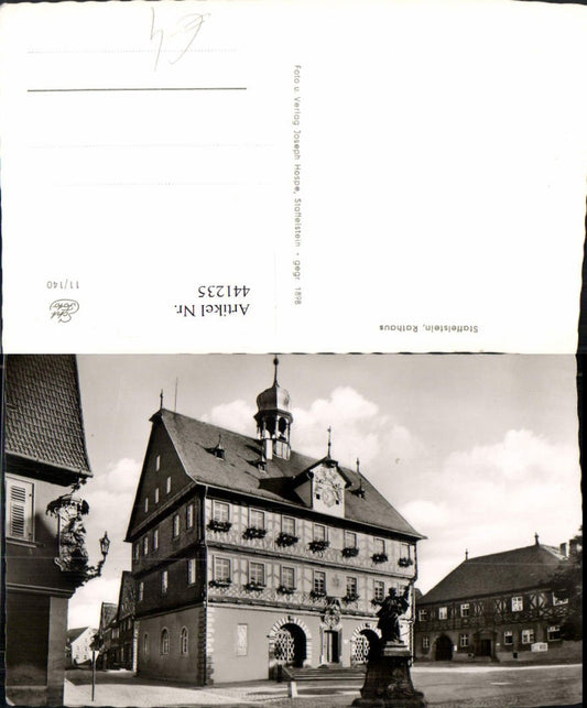 441235,Staffelstein Rathaus Denkmal