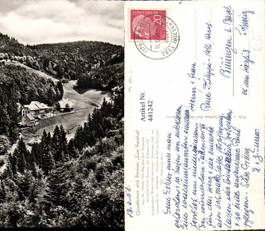 441242, St. Antoni near Zell Wiesenthal Gasthaus Pension zum Forsthof