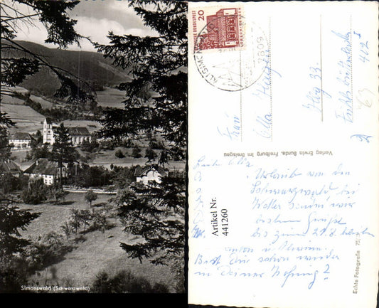441260, Simonswald in the Black Forest, partial view