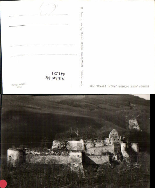 441281, Castle ruins Hohen-Urach near Bad Urach