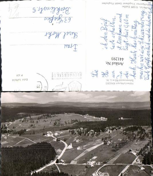 441293, Kniebis in the Black Forest, total view near Freudenstadt