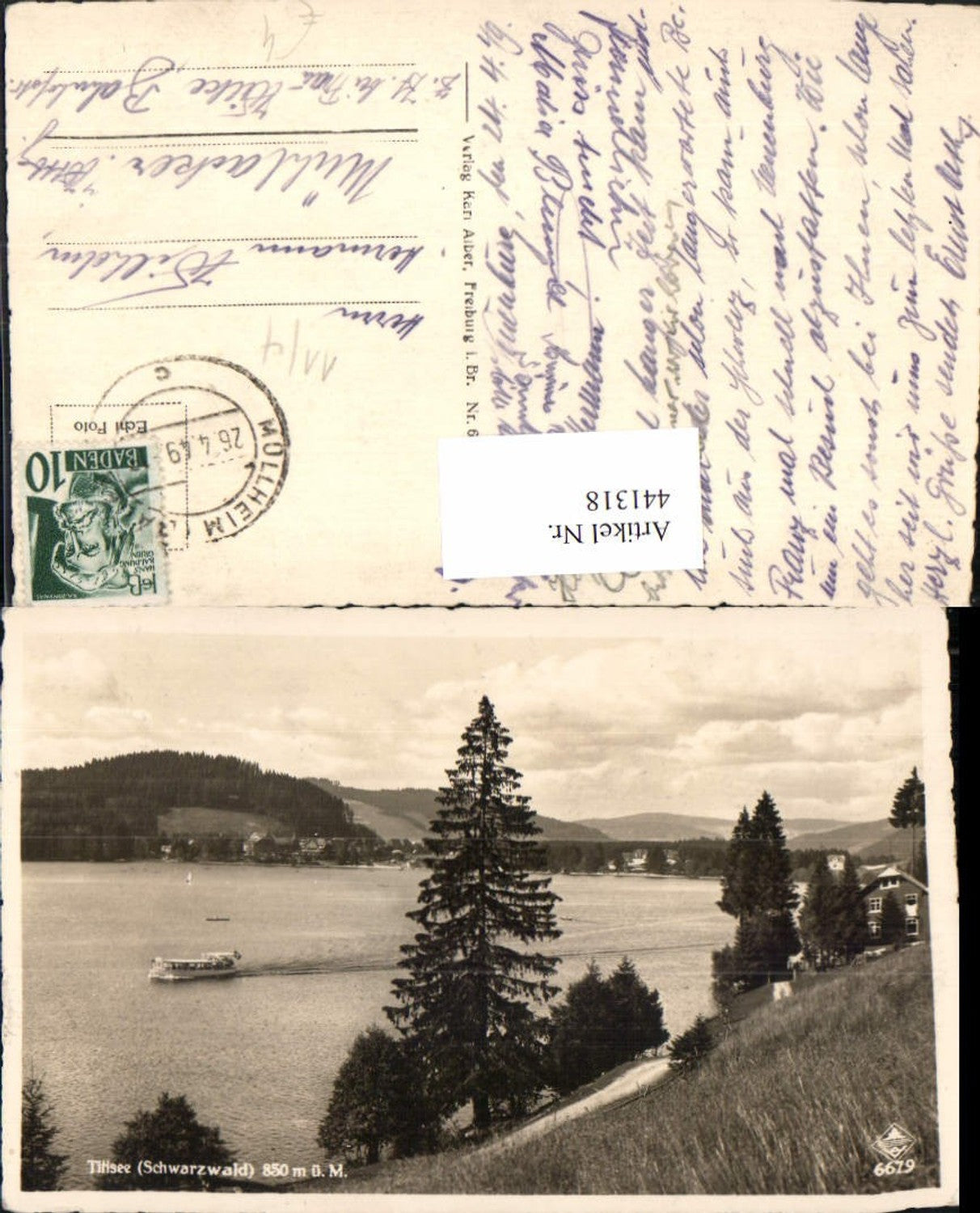 441318, Titisee in the Black Forest, Lake, Boat