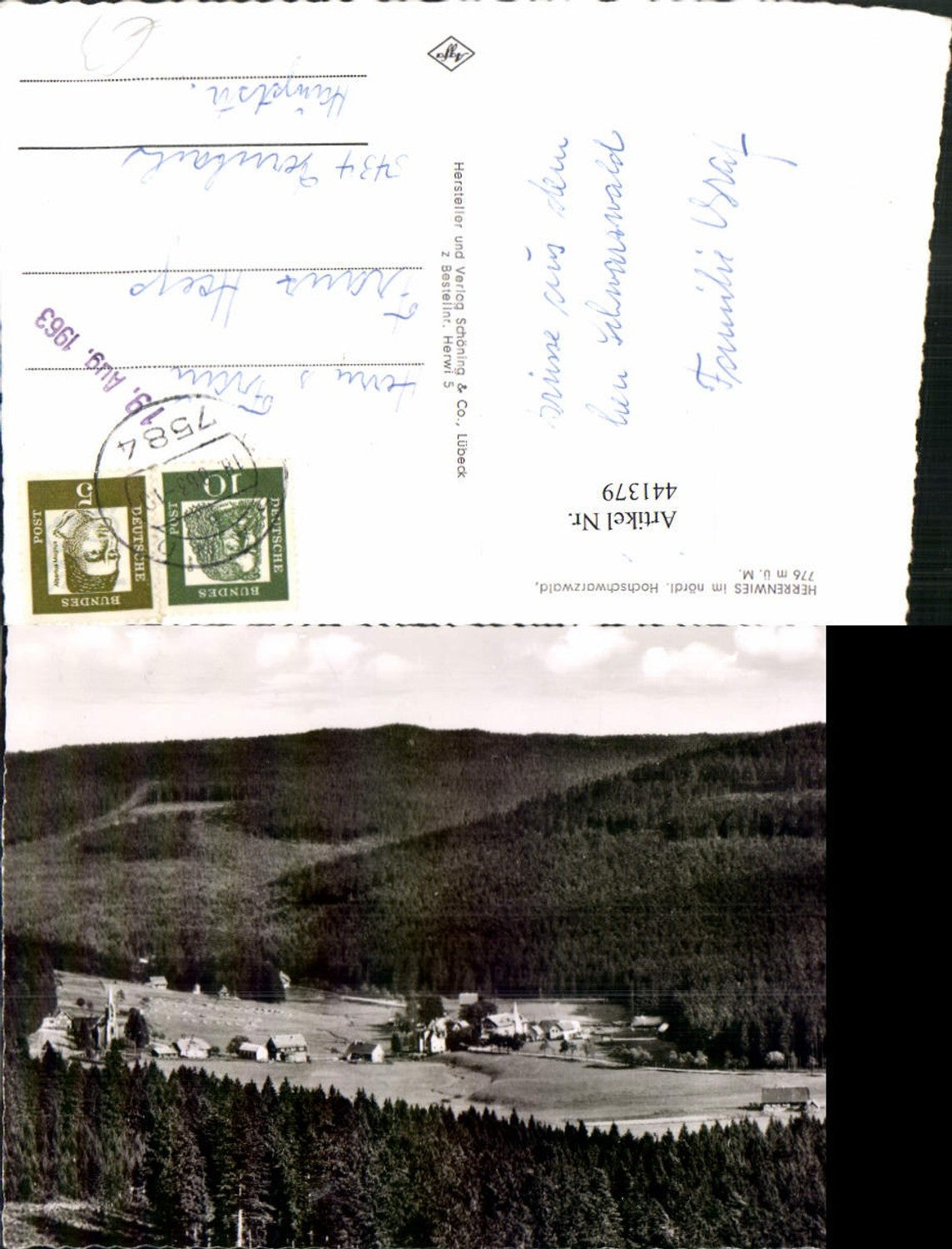 441379,Herrenwies im Hochschwarzwald Totale