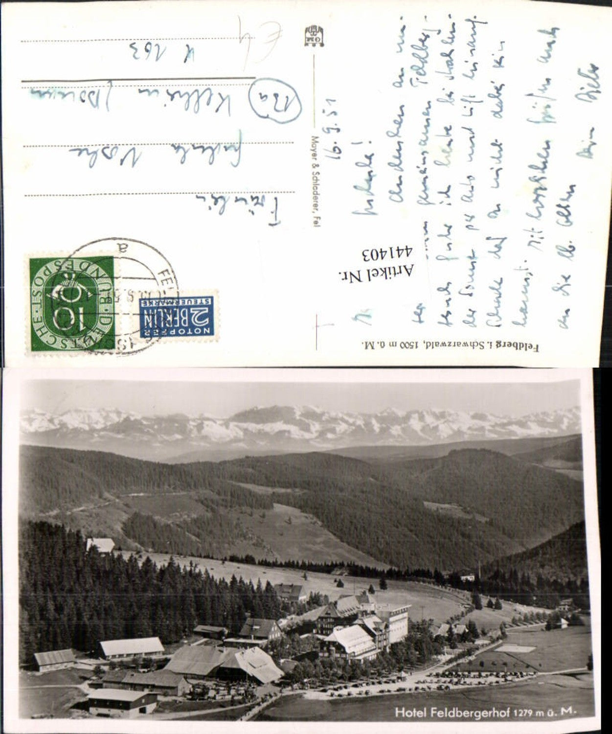 441403,Feldberg im Schwarzwald Hotel Feldbergerhof Bergkulisse