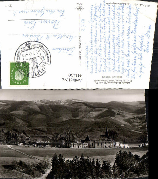 441430, St. Peter im Schwarzwald Maria Lindenberg Church with Feldberg