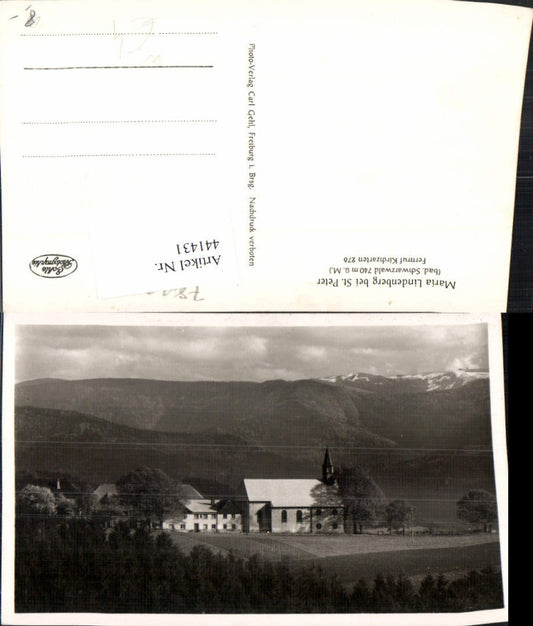 441431, Maria Lindenberg Church near St. Peter in the Black Forest, mountain scenery