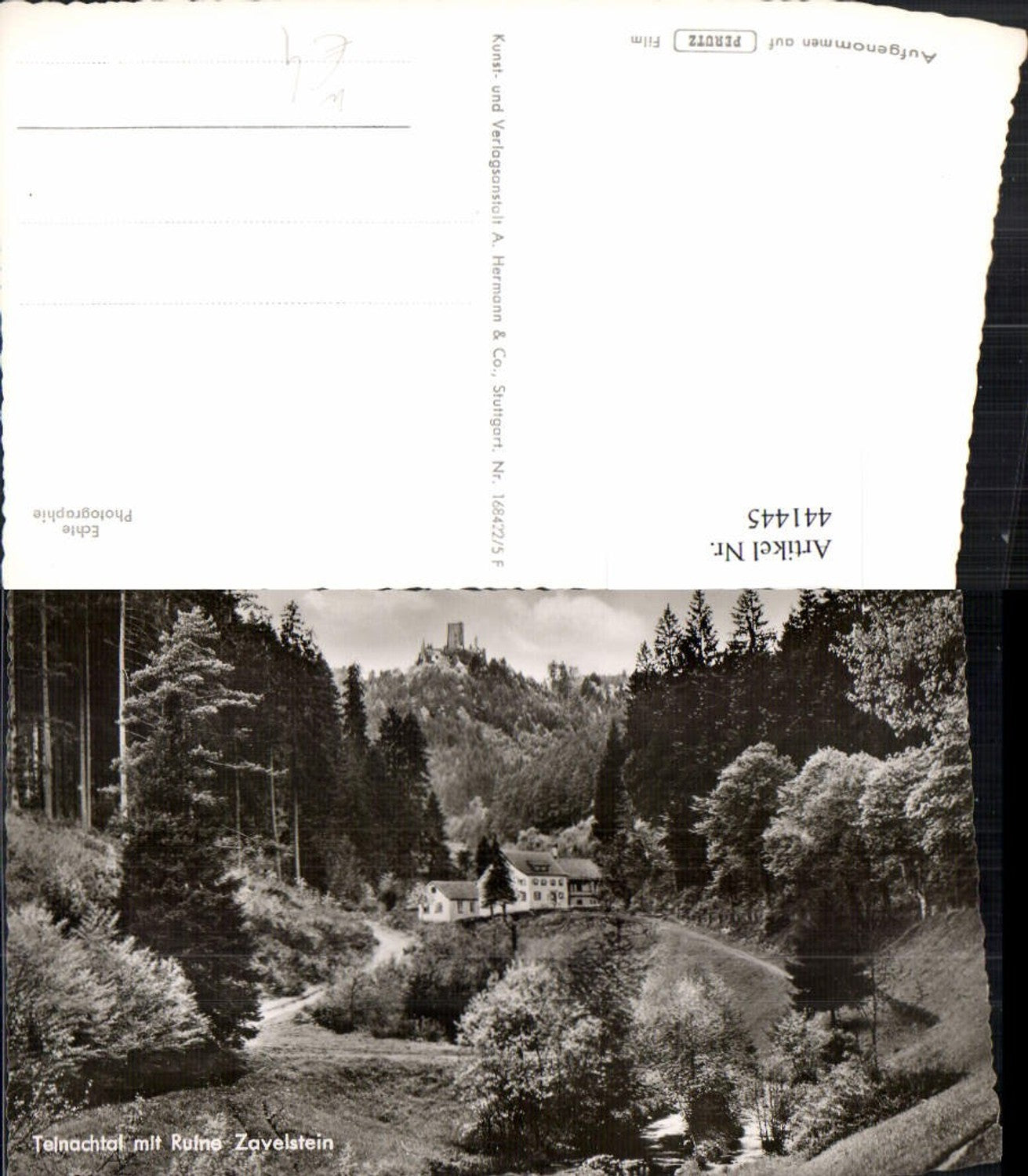 441445,Teinachtal b. Bad Teinach-Zavelstein m. Ruine Zavelstein