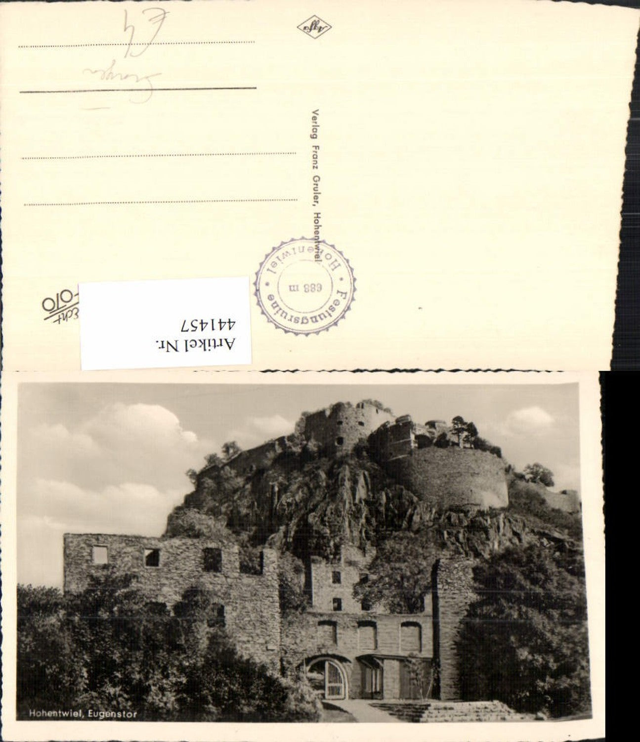 441457,Hohentwiel Burg b. Singen Eugenstor