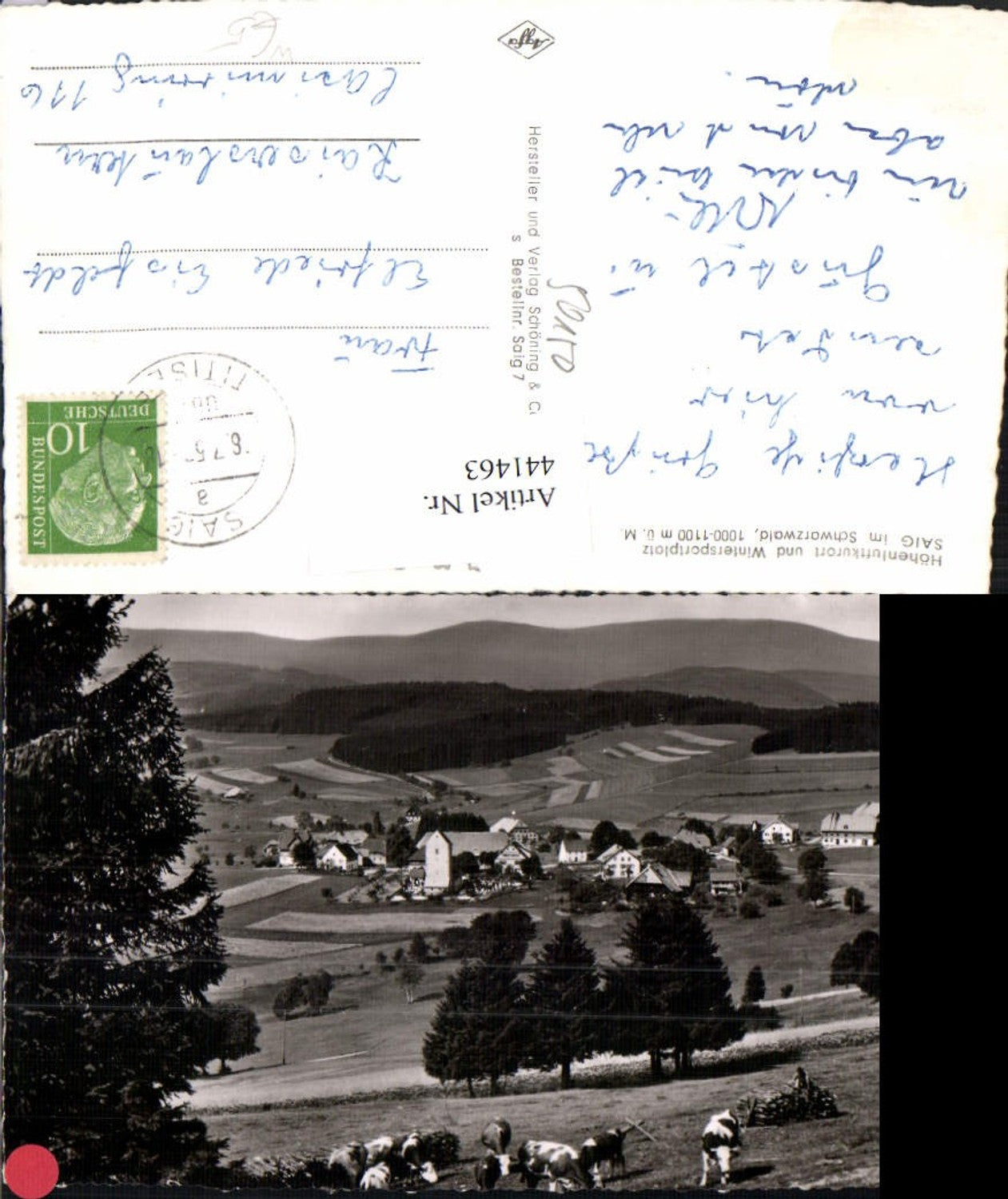 441463, Saig in the Black Forest, Total