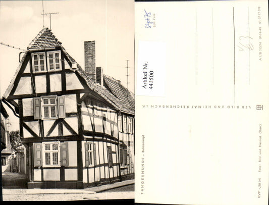 441500,Tangermünde Buhnenkopf Haus pub VEB