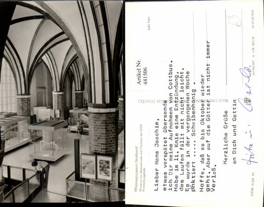 441506,Stralsund Meeresmuseum Innenansicht pub VEB