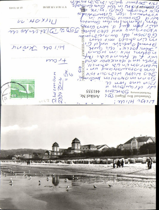 441555,Ostseebad Binz auf Rügen Strand Strandleben pub VEB