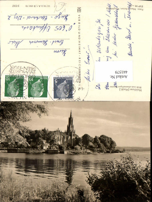 441579,Malchow Blick zum ehemaligen Kloster pub VEB