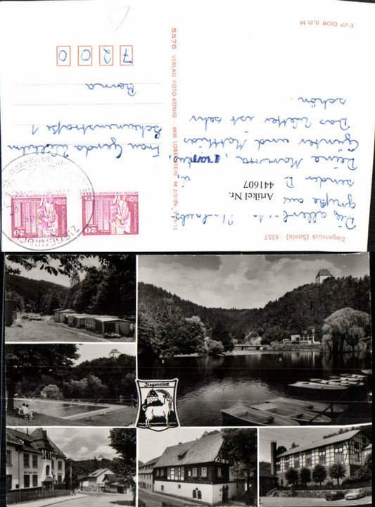 441607, Ziegenrück an der Saale Camping, outdoor swimming pool, town hall, boats, multi-view map