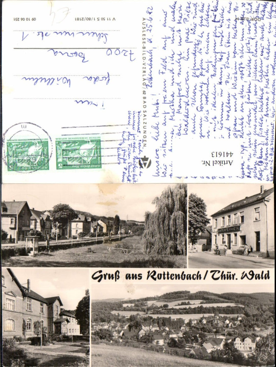 441613, Rottenbach Total Restaurant Rinnetal Houses Multi-view map