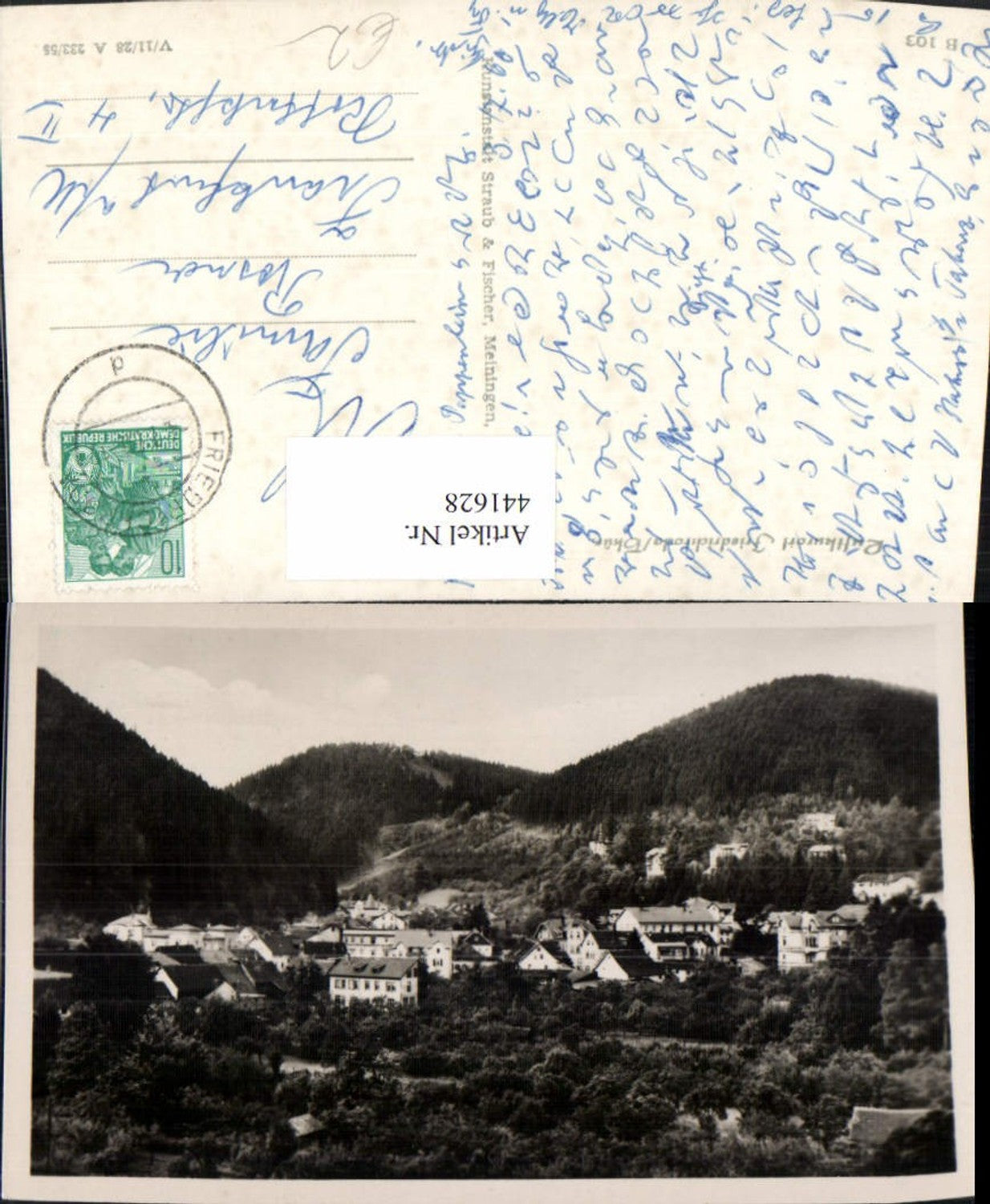 441628,Friedrichroda Teilansicht