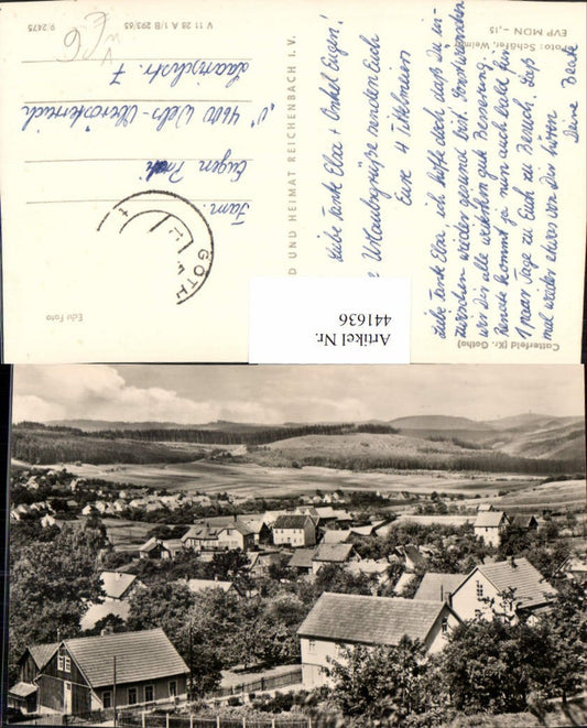 441636,Catterfeld b. Leinatal Teilansicht pub VEB