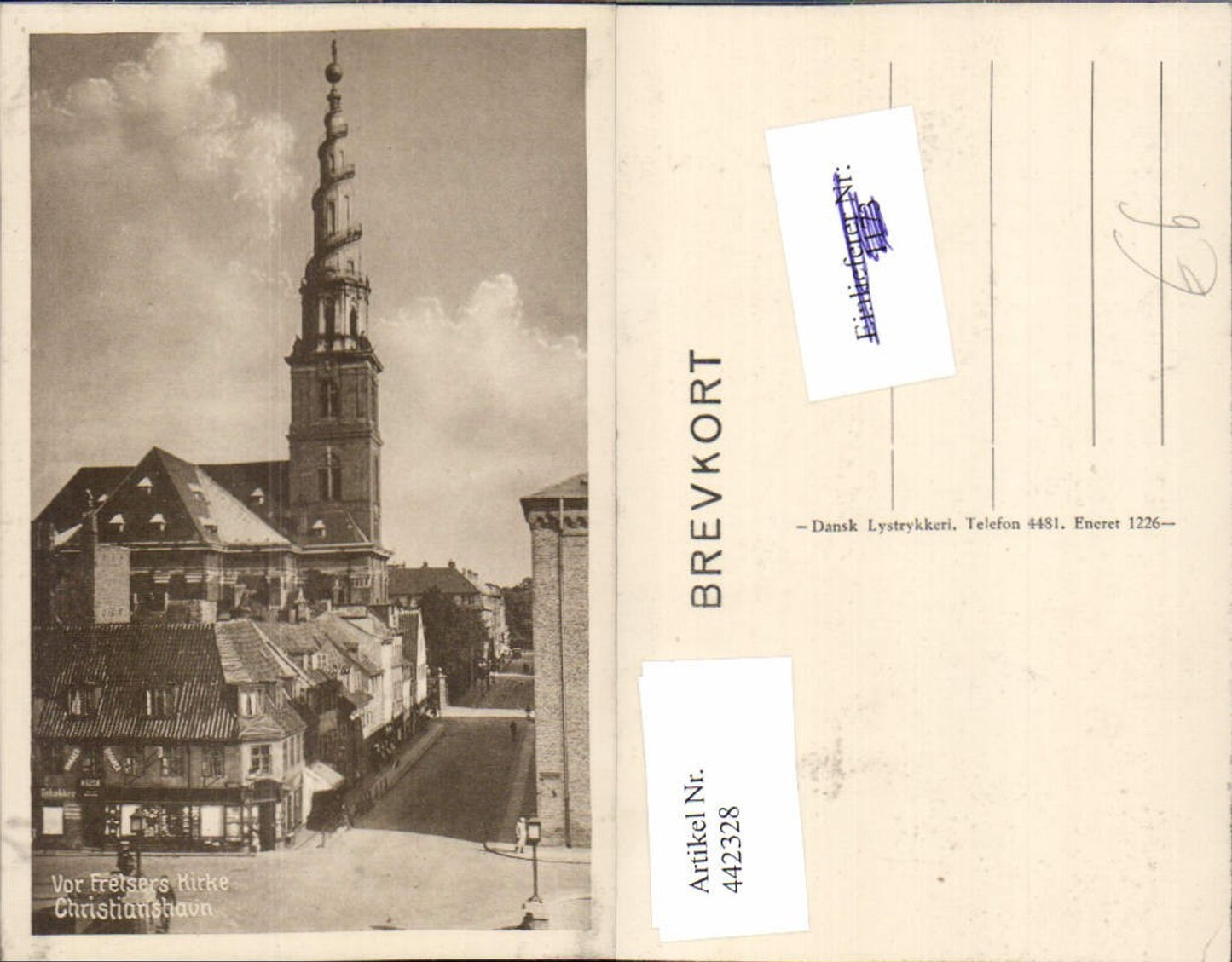 442328,Denmark Kopenhagen Christianshavn Frelsers Kirke Kirche