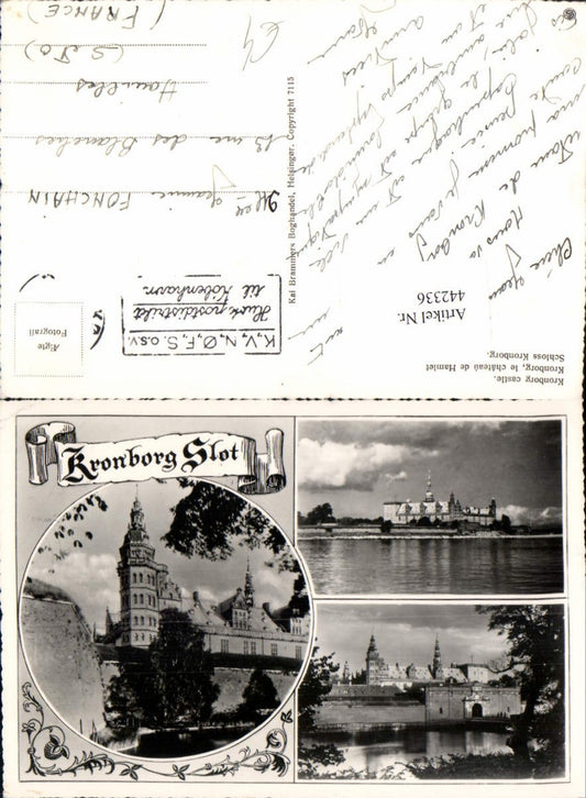 442336,Denmark Kronborg Slot Schloss Mehrbildkarte