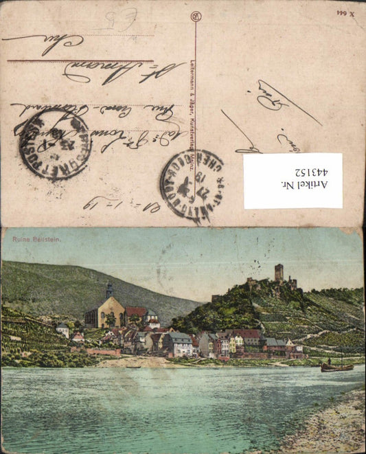 443152,Ruine Metternich Beilstein Totale