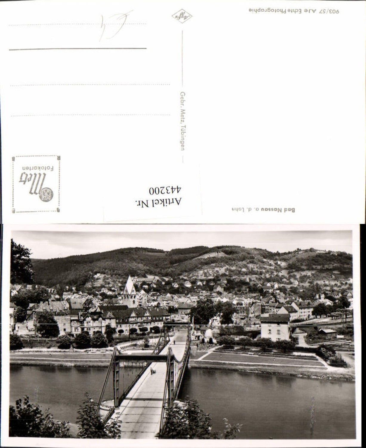 443200,Bad Nassau an d. Lahn Totale Brücke