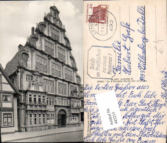 443215,Lemgo Hexenbürgermeisterhaus Gebäude