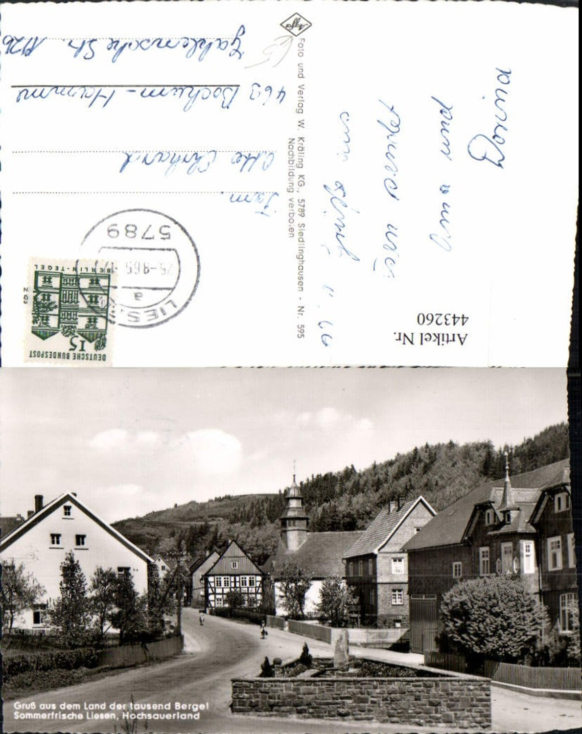 443260,Liesen im Hochsauerland Straßenansicht