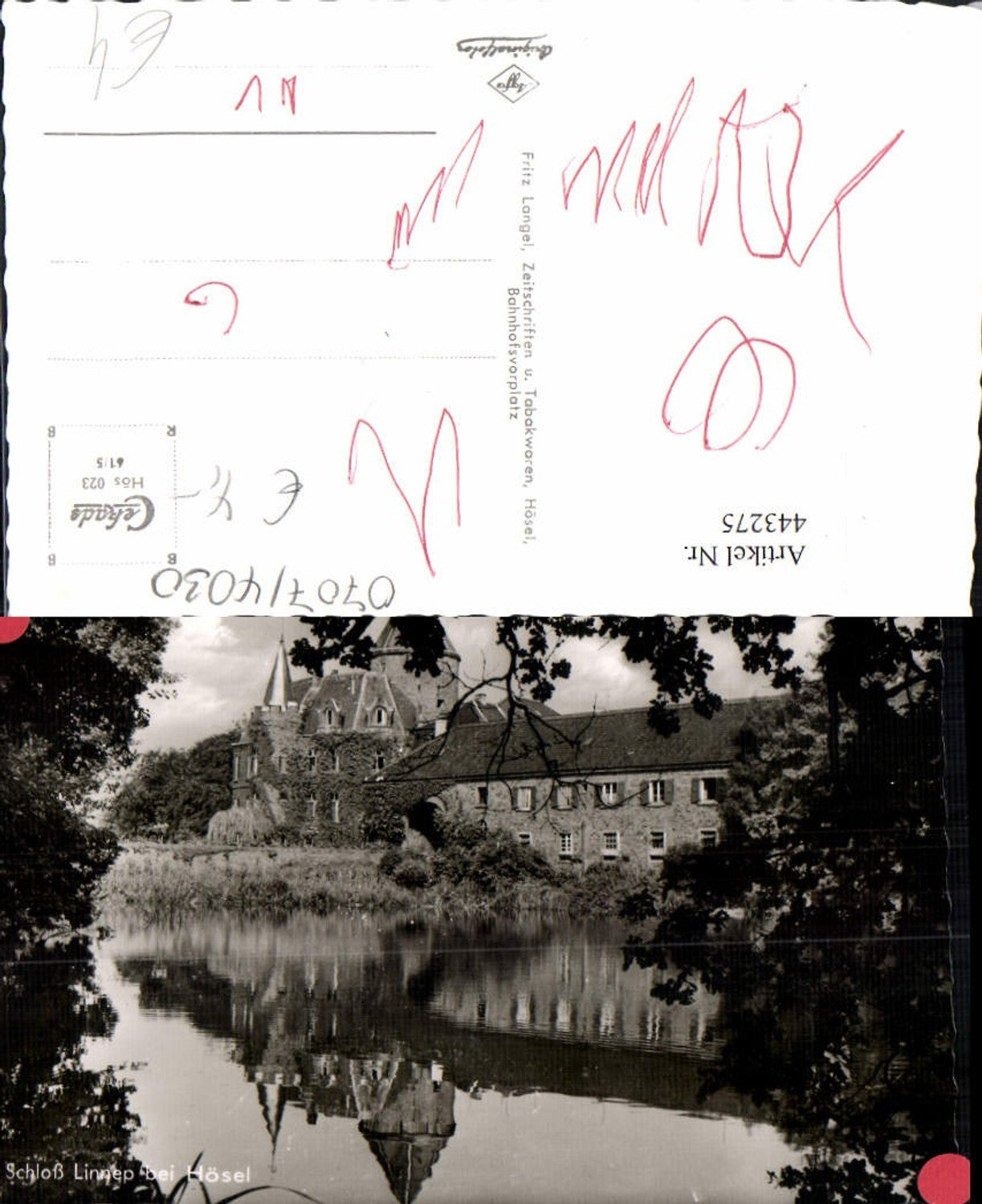 443275,Schloss Linnep b. Hösel Ratingen