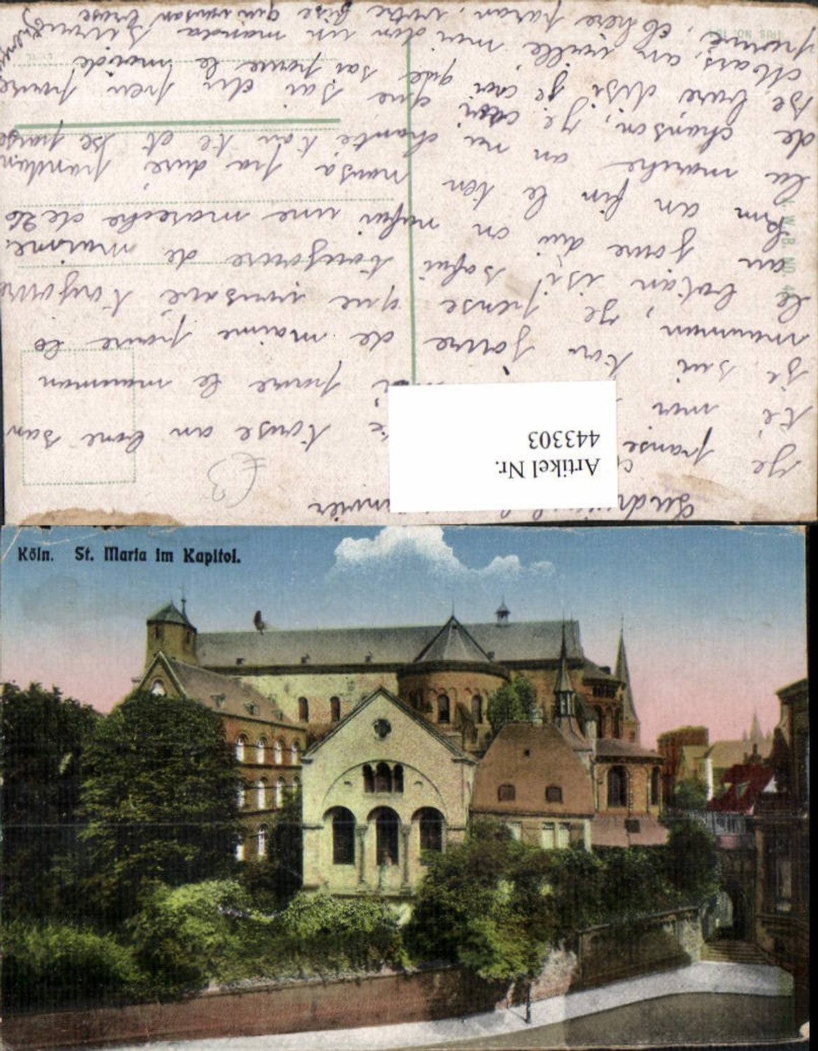 443303,Köln am Rhein St. Maria im Kapitol Kirche