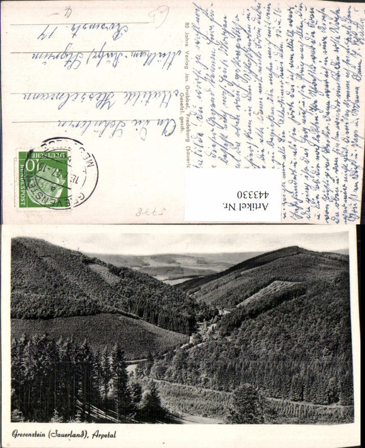 443330,Grevenstein im Sauerland Arpetal Landschaft