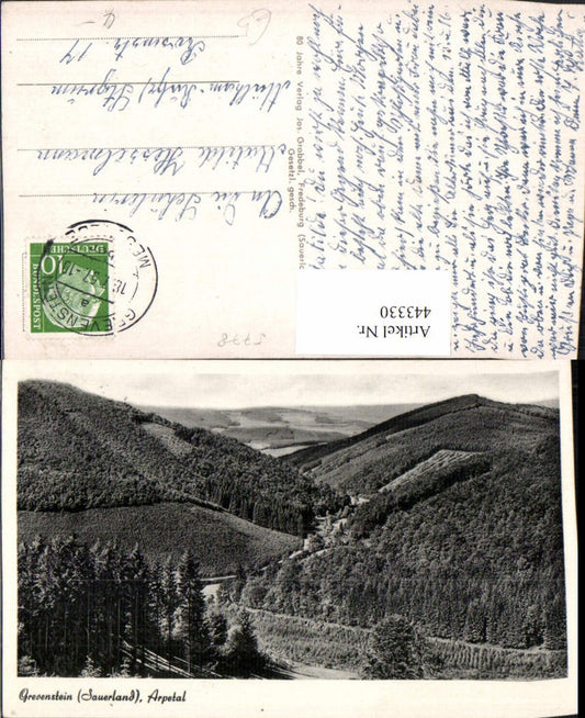 443330,Grevenstein im Sauerland Arpetal Landschaft
