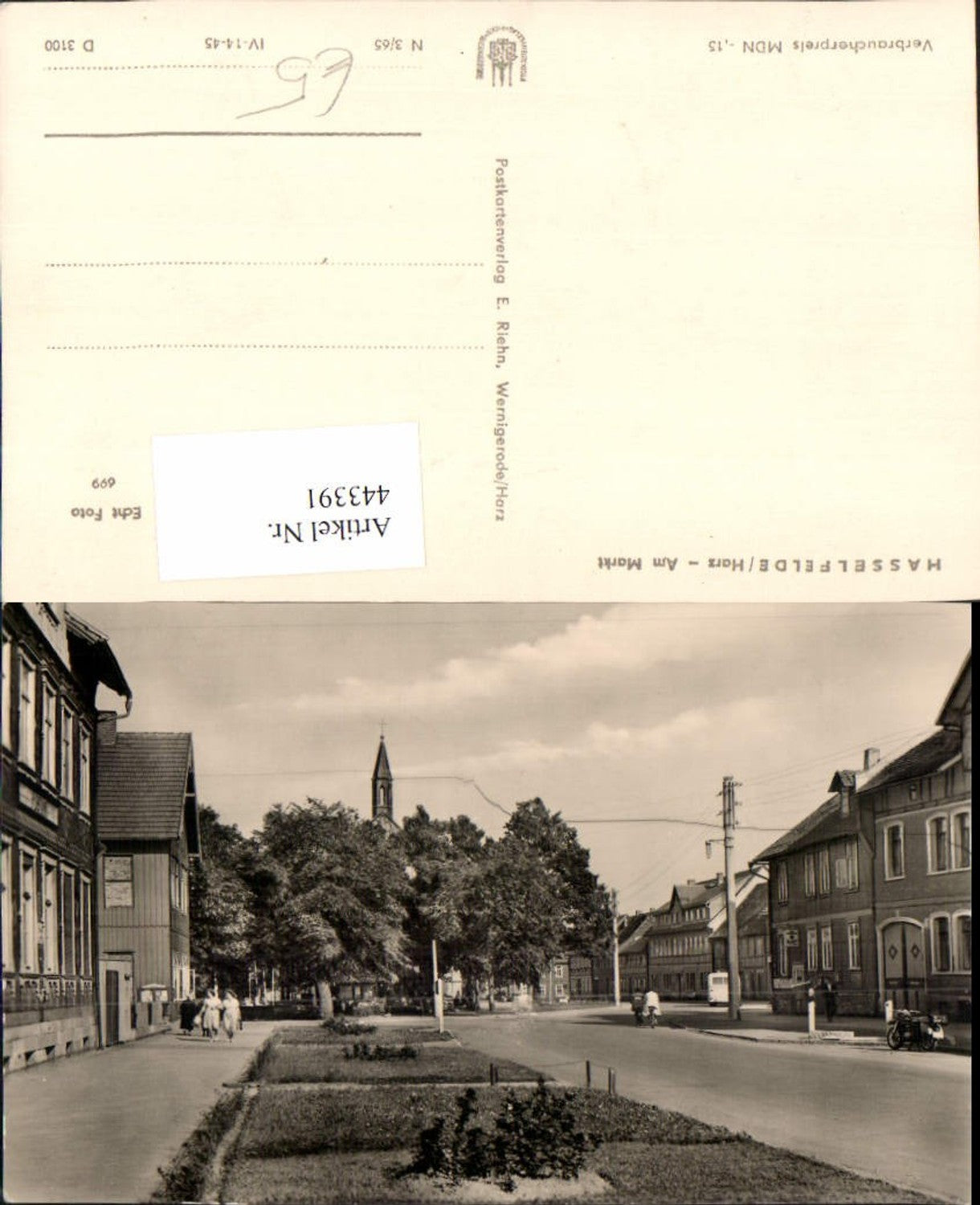 443391,Hasselfelde im Harz Am Markt Straßenansicht