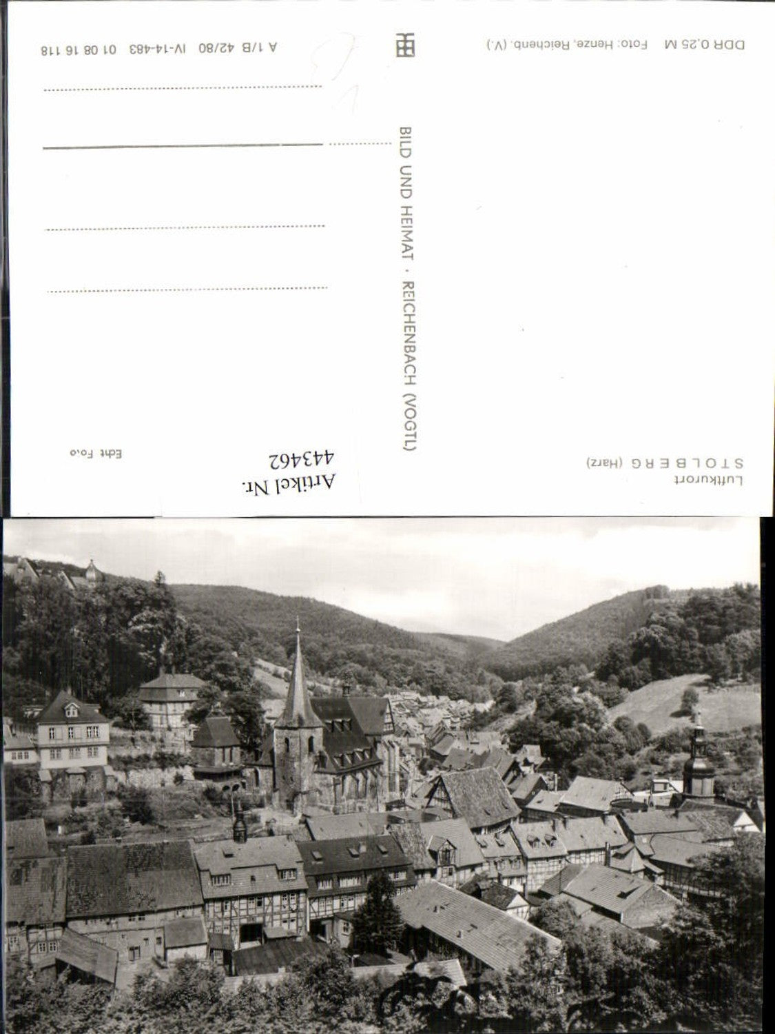 443462,Stolberg im Harz Totale pub VEB