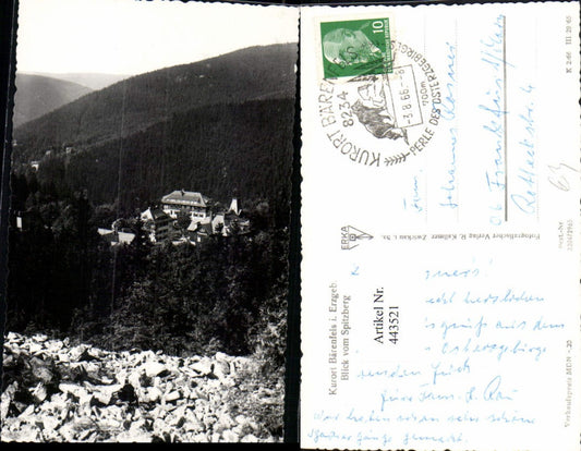 443521,Bärenfels im Erzgebirge b. Altenberg Blick vom Spitzberg