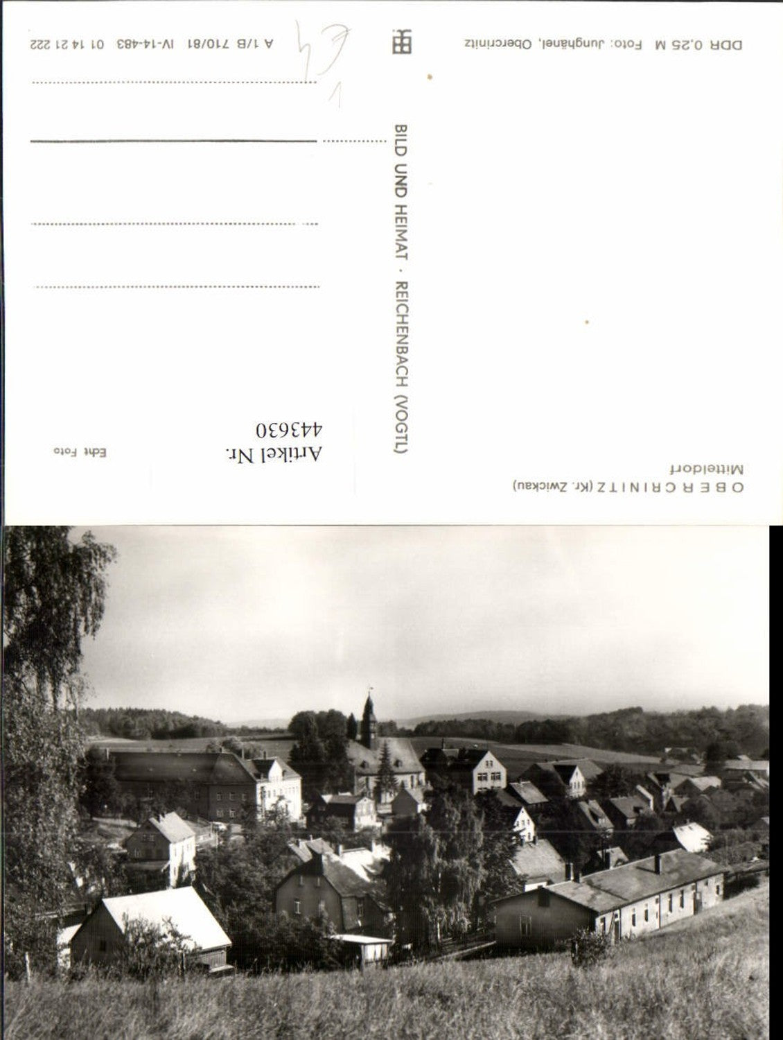 443630,Obercrinitz Mitteldorf Totale pub VEB