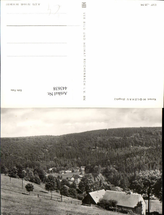 443638,Holzhau im Erzgebirge Teilansicht pub VEB