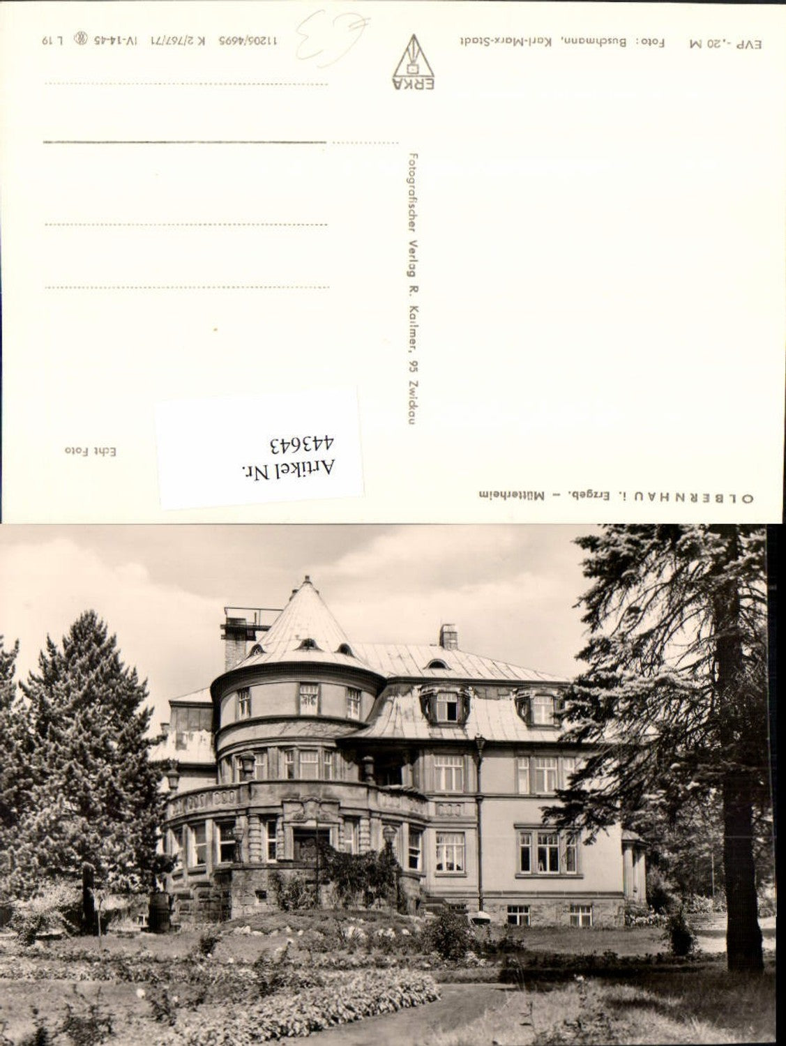 443643,Olbernhau im Erzgebirge Mütterheim