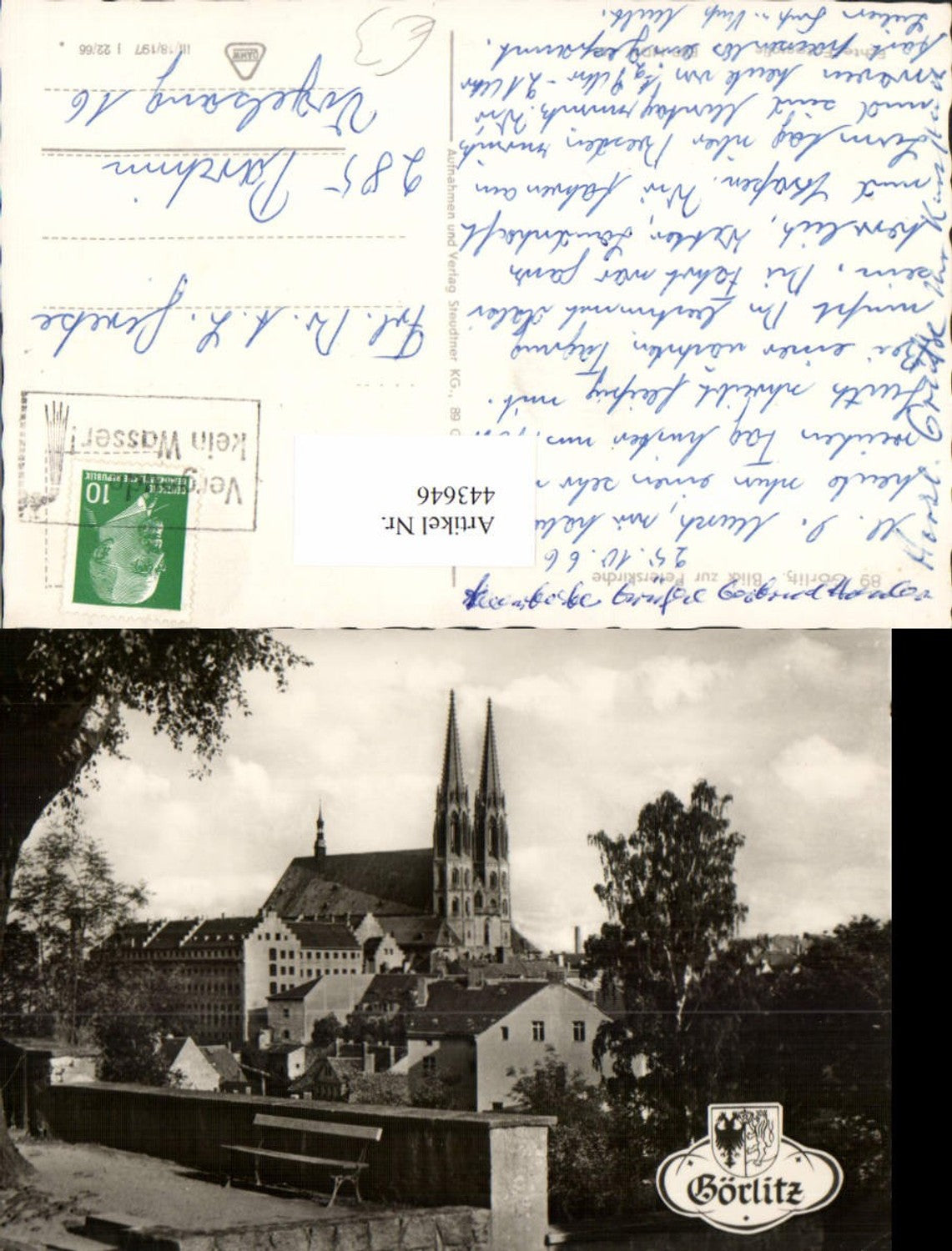 443646,Görlitz Blick zur Peterskirche Kirche