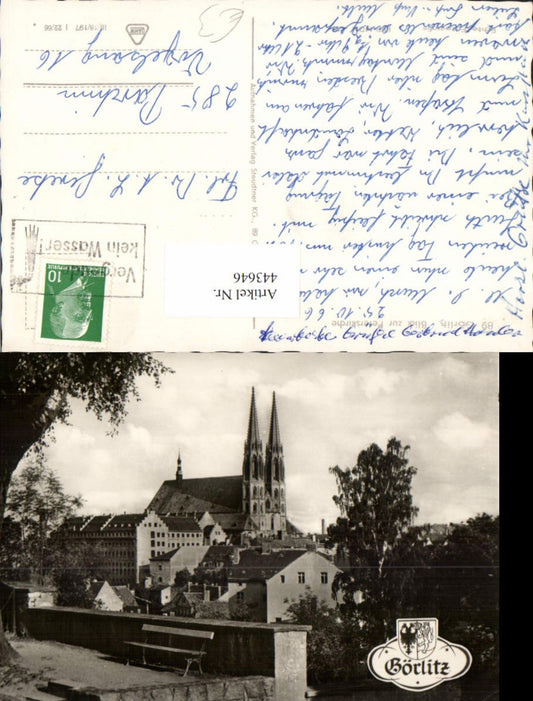 443646,Görlitz Blick zur Peterskirche Kirche