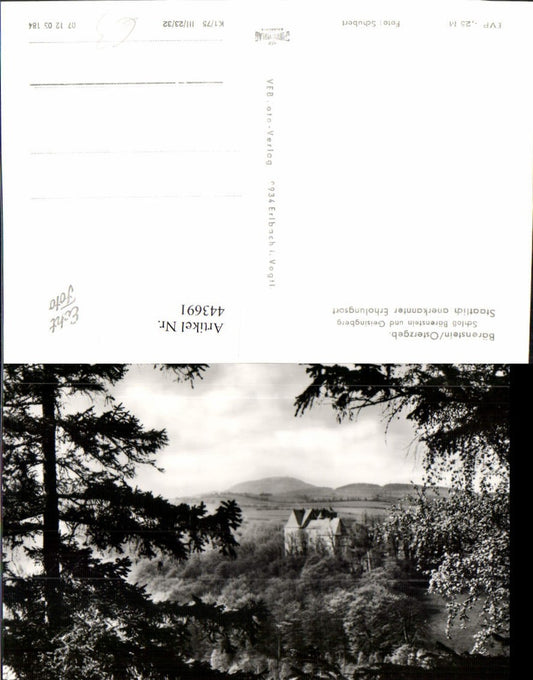 443691,Bärenstein im Osterzgebirge Schloss u. Geisingberg