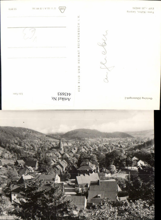 443693,Geising im Osterzgebirge Totale pub VEB