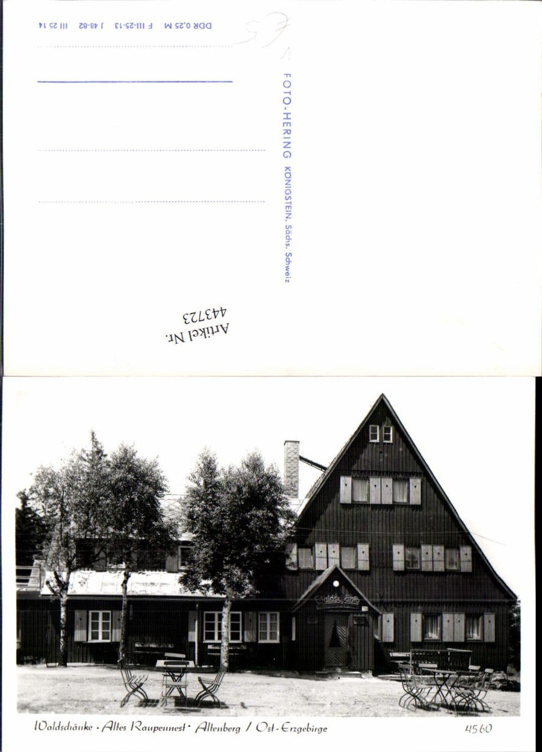443723,Altenberg im Erzgebirge Waldschänke Altes Raupennest pub Foto Hering 4560
