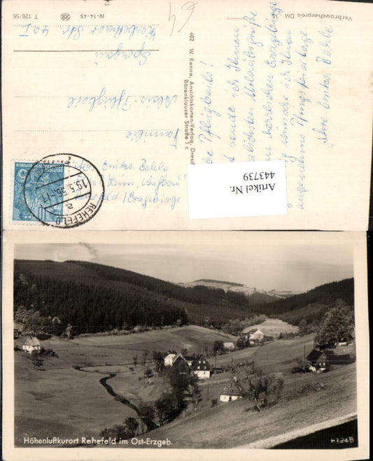 443739,Rehefeld im Osterzgebirge Teilansicht