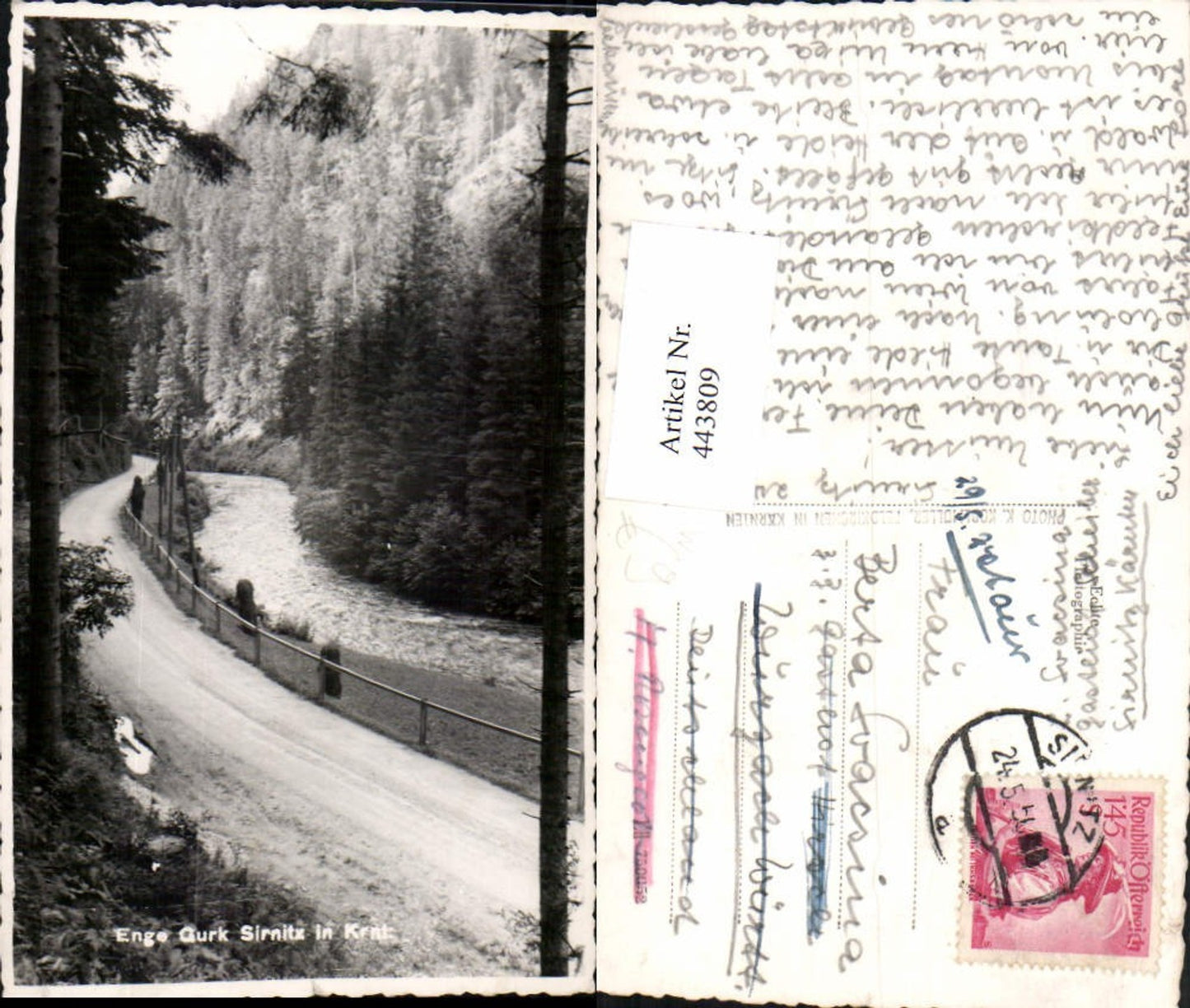 443809,Enge Gurk Sirnitz Straßenpartie