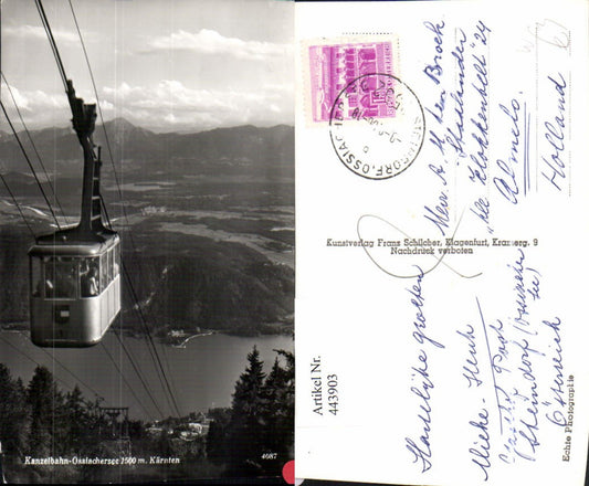 443903,Kanzelbahn Seilbahn Ossiachersee b. Treffen pub Franz Schilcher 4087