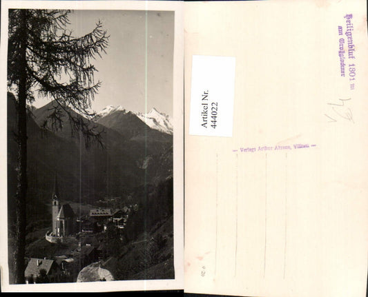 444022,Heiligenblut Totale m. Großglockner Bergkulisse pub Arthur Ahrens