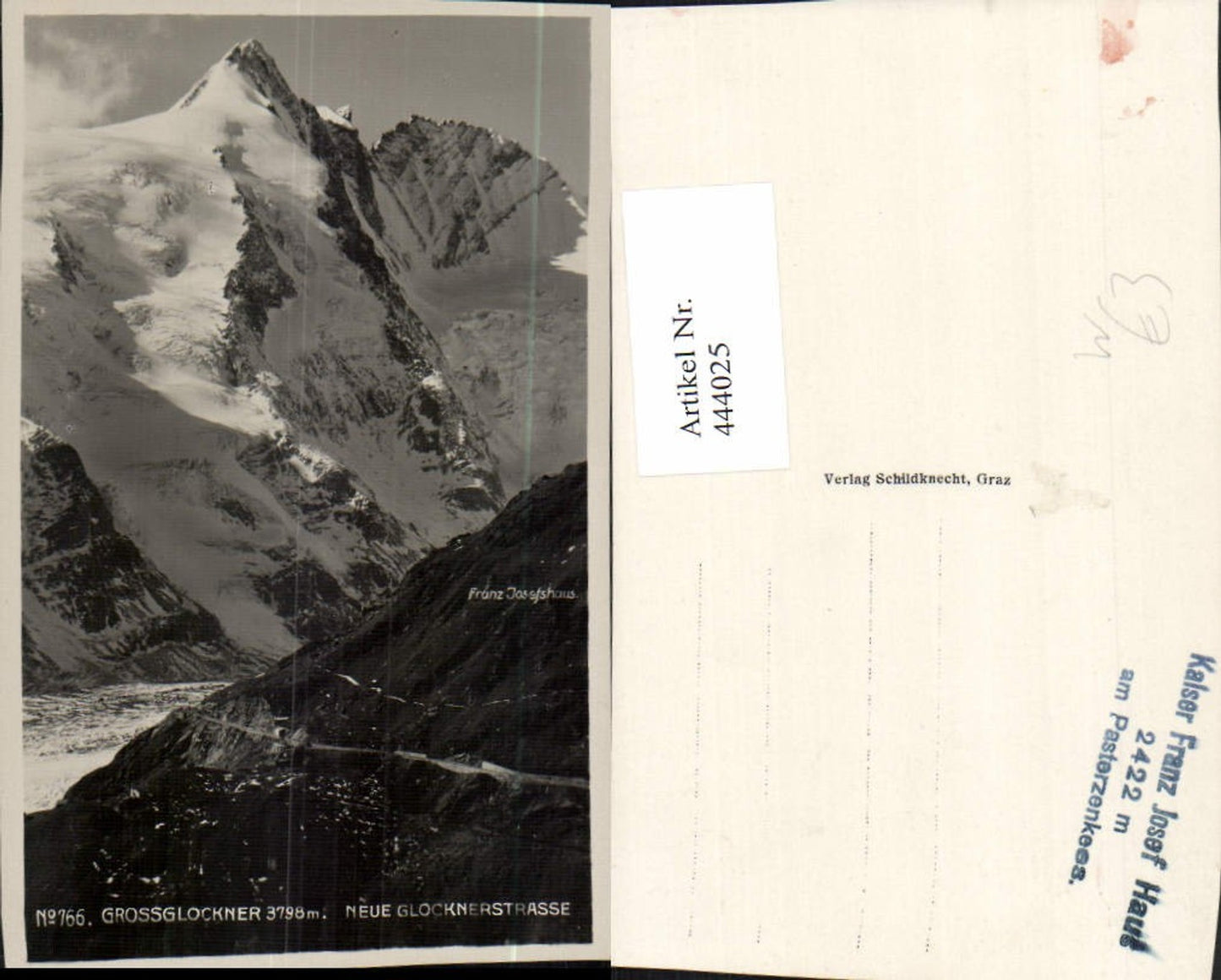 444025,Großglockner Glocknerstraße b. Heiligenblut Bergkulisse