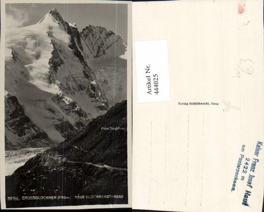 444025,Großglockner Glocknerstraße b. Heiligenblut Bergkulisse