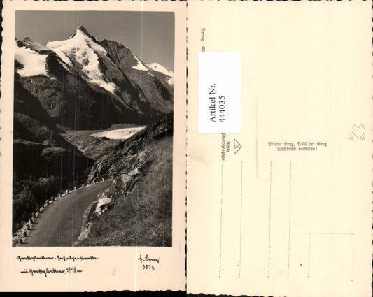 444035,Großglockner Hochalpenstraße b. Heiligenblut Bergkulisse